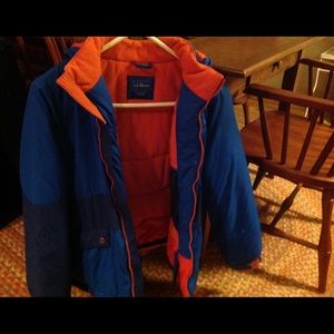 LL Bean Kids Parka